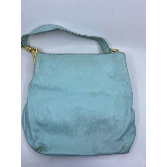 Anteprima Nueve Aqua Faux Leather Shoulder Bag - Picture 2 of 9